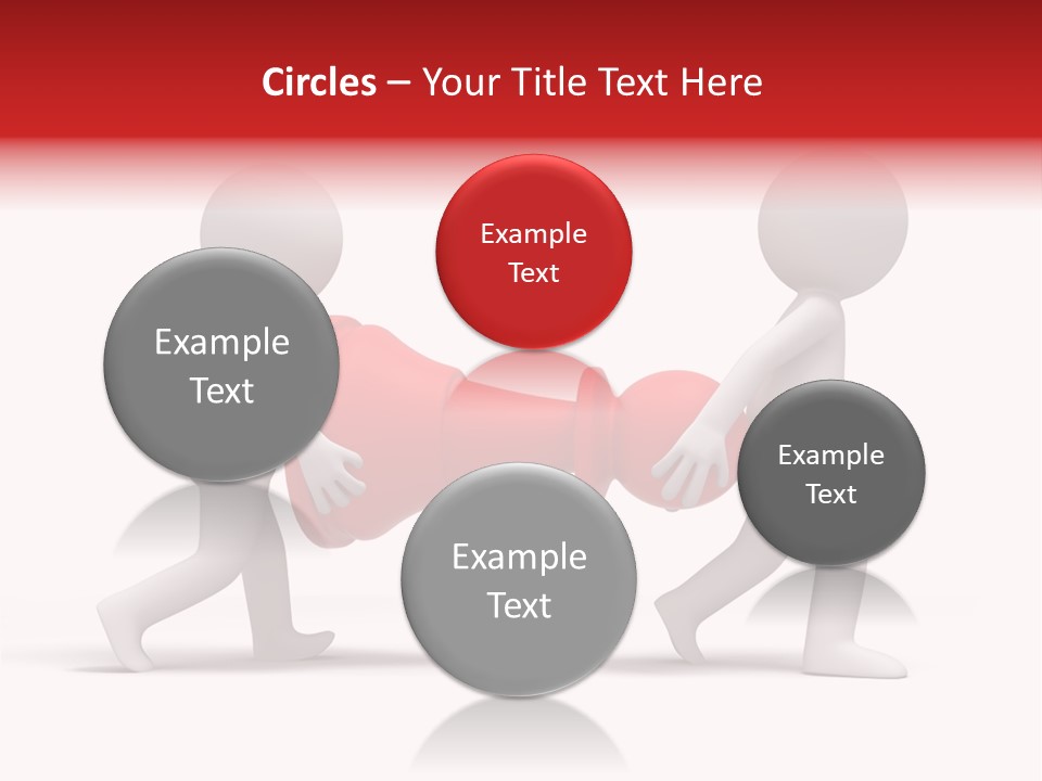 Illustration Of Carry Checkers PowerPoint Template