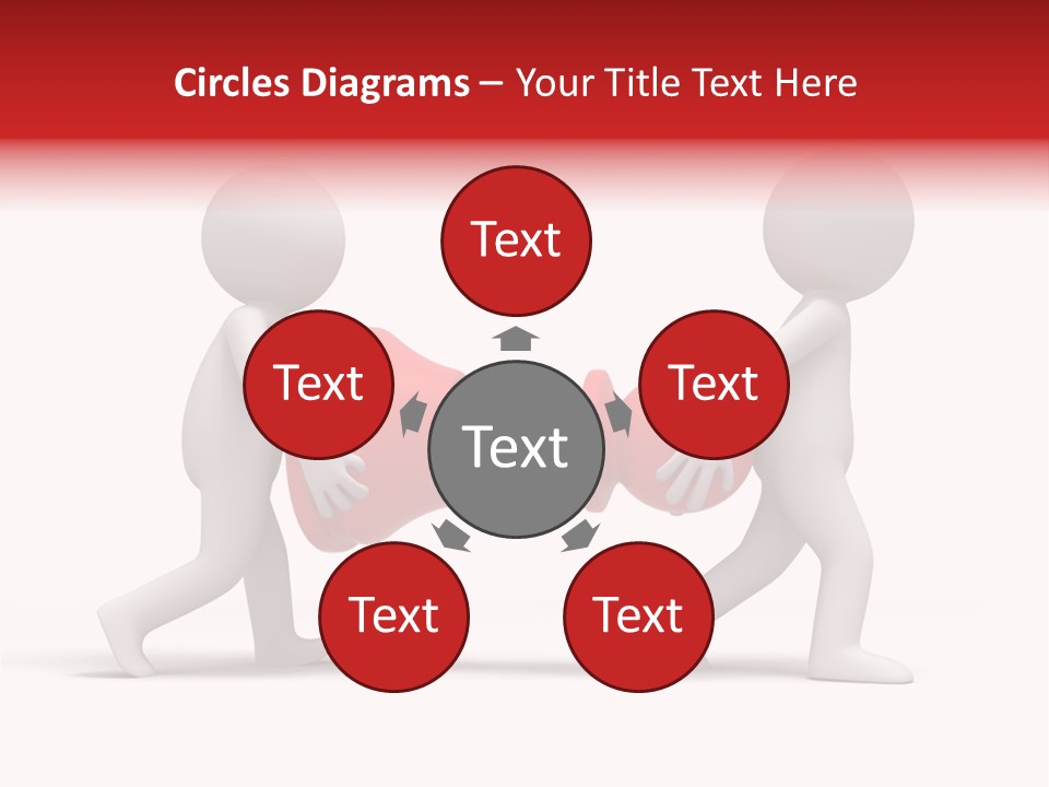 Illustration Of Carry Checkers PowerPoint Template