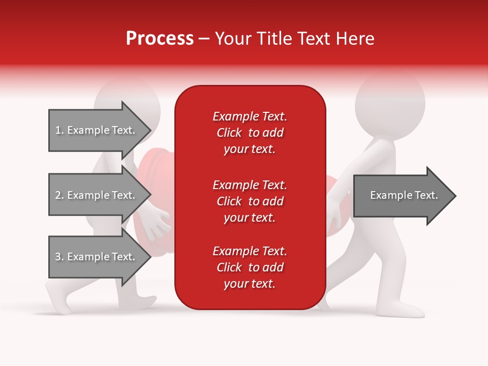 Illustration Of Carry Checkers PowerPoint Template