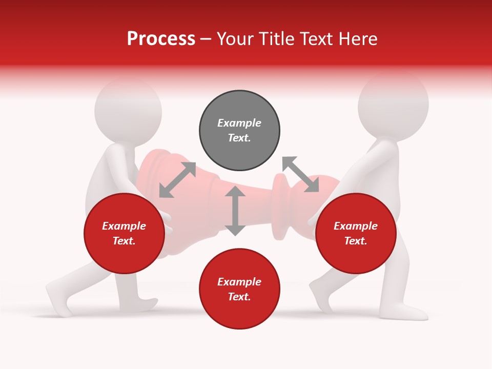 Illustration Of Carry Checkers PowerPoint Template