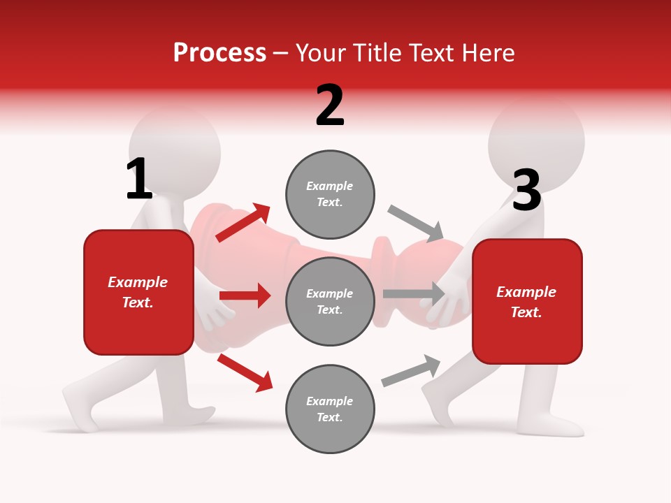 Illustration Of Carry Checkers PowerPoint Template