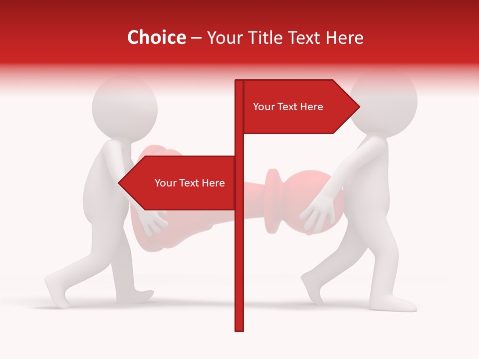 Illustration Of Carry Checkers PowerPoint Template