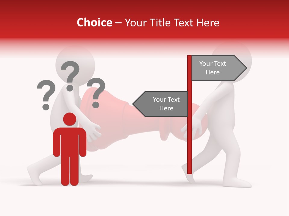 Illustration Of Carry Checkers PowerPoint Template