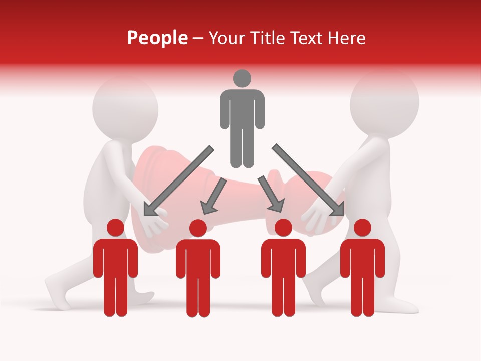 Illustration Of Carry Checkers PowerPoint Template