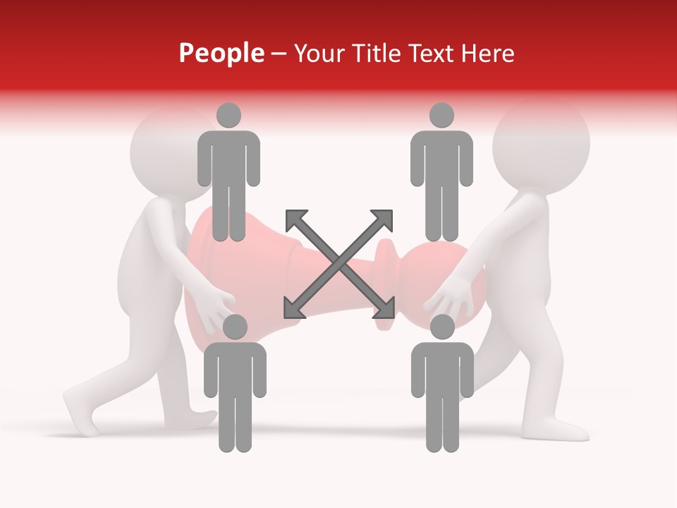 Illustration Of Carry Checkers PowerPoint Template