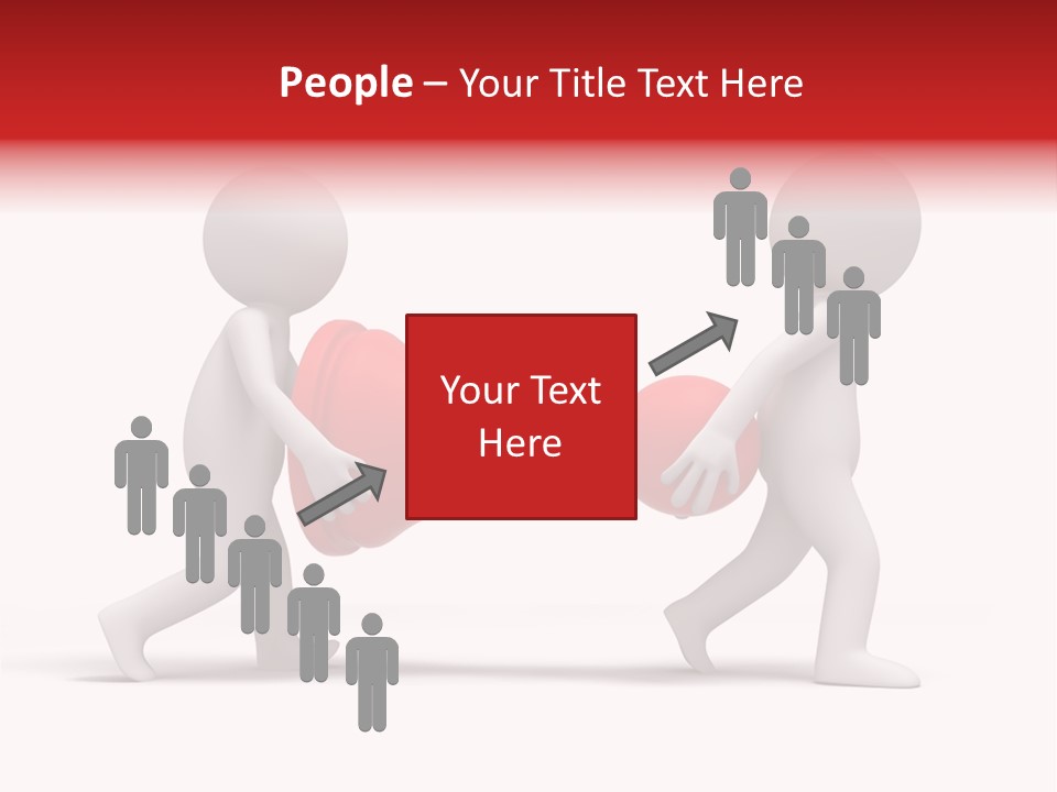 Illustration Of Carry Checkers PowerPoint Template