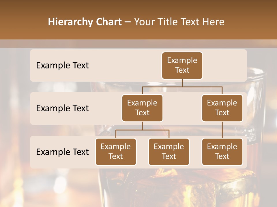 Whiskey With Ice PowerPoint Template