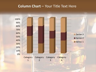 Whiskey With Ice PowerPoint Template