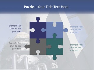 Raw Material Processing Plant PowerPoint Template