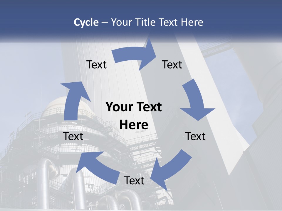 Raw Material Processing Plant PowerPoint Template
