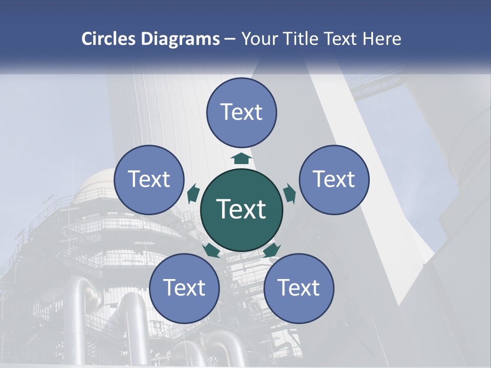 Raw Material Processing Plant PowerPoint Template