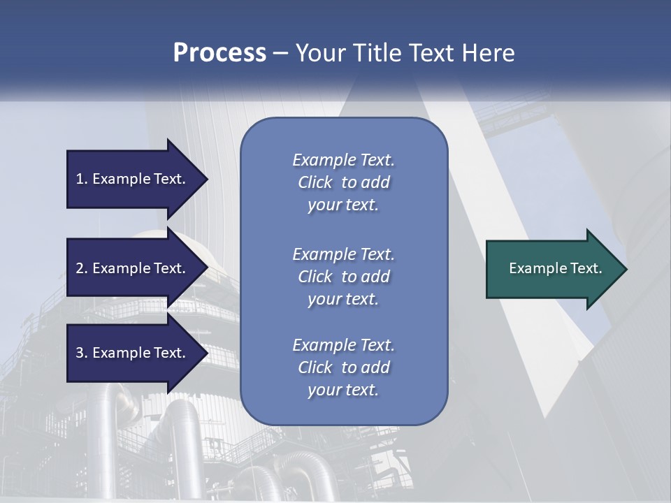 Raw Material Processing Plant PowerPoint Template