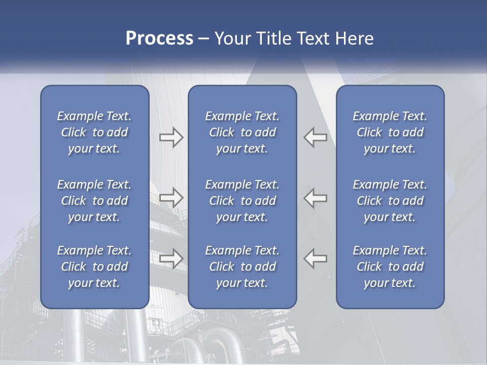 Raw Material Processing Plant PowerPoint Template
