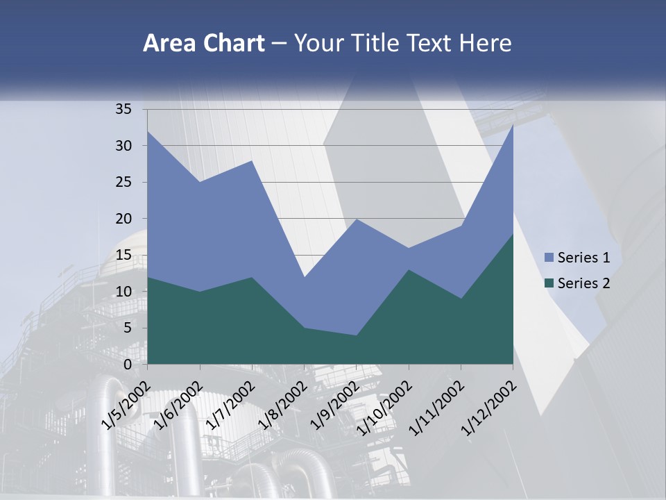 Raw Material Processing Plant PowerPoint Template
