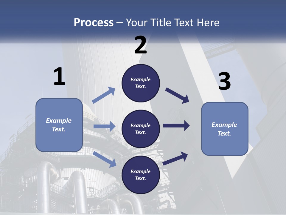 Raw Material Processing Plant PowerPoint Template