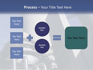 Raw Material Processing Plant PowerPoint Template