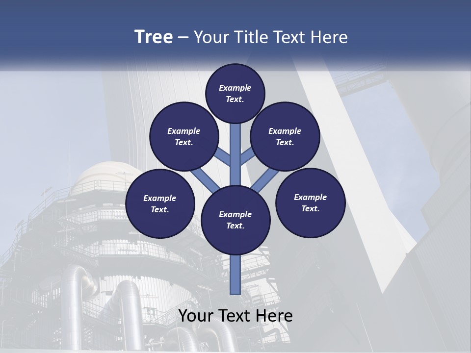 Raw Material Processing Plant PowerPoint Template