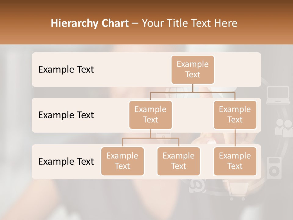 Girl And Digital Life PowerPoint Template