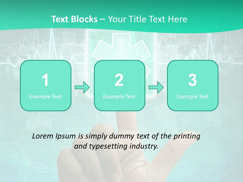 The Challenge Of Medicine PowerPoint Template