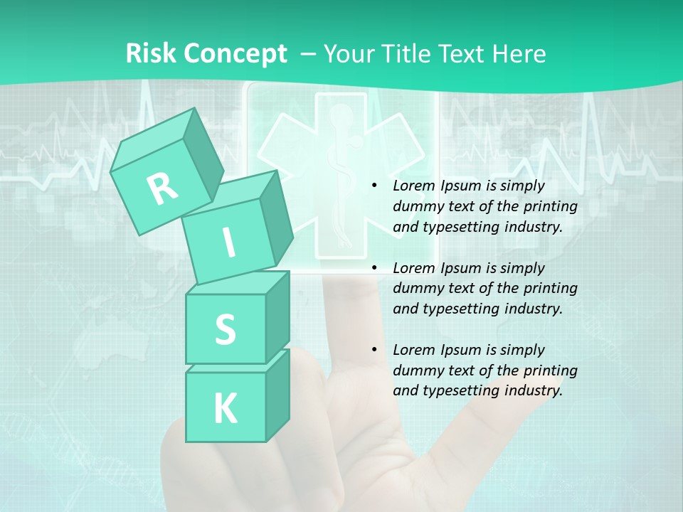 The Challenge Of Medicine PowerPoint Template