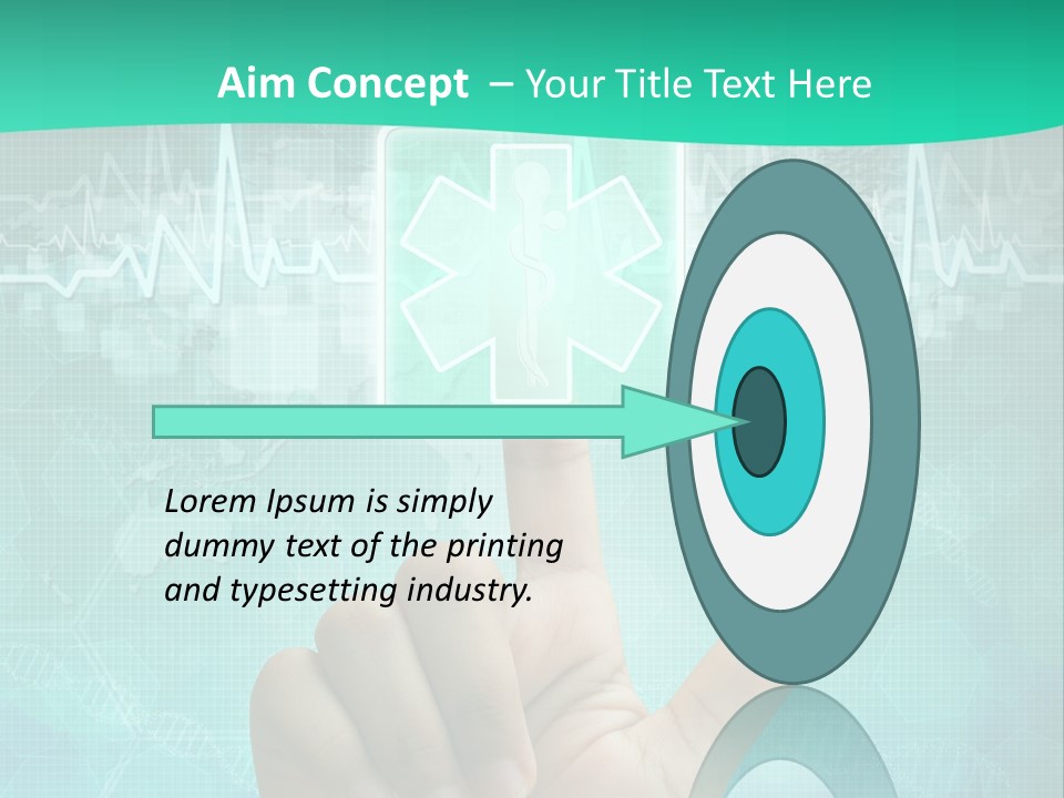 The Challenge Of Medicine PowerPoint Template