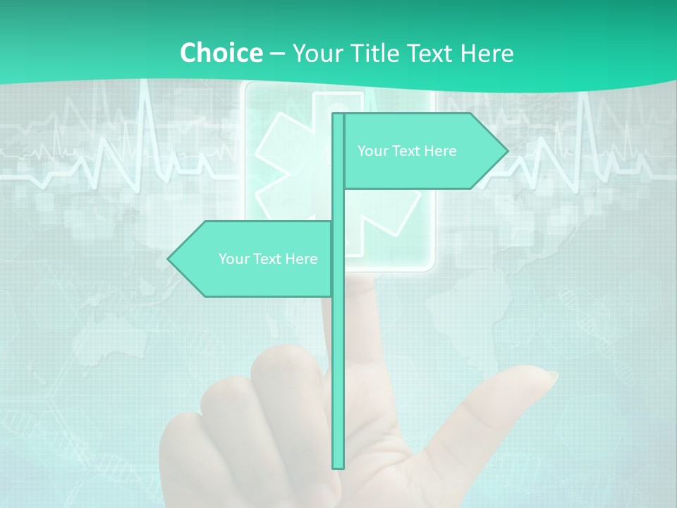 The Challenge Of Medicine PowerPoint Template