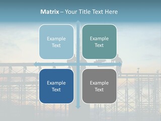Construction, Pouring Concrete Reinforcement PowerPoint Template