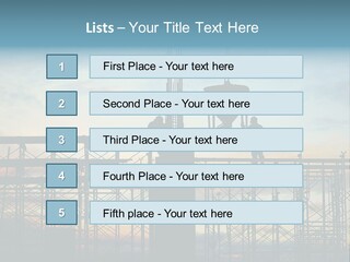 Construction, Pouring Concrete Reinforcement PowerPoint Template