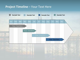 Construction, Pouring Concrete Reinforcement PowerPoint Template