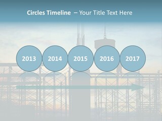 Construction, Pouring Concrete Reinforcement PowerPoint Template