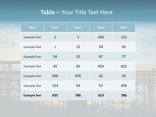 Construction, Pouring Concrete Reinforcement PowerPoint Template