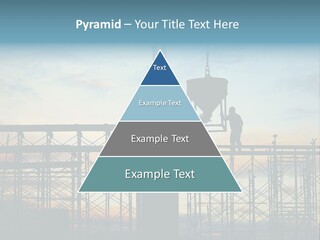 Construction, Pouring Concrete Reinforcement PowerPoint Template