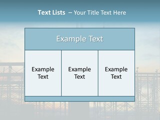 Construction, Pouring Concrete Reinforcement PowerPoint Template