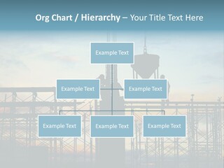 Construction, Pouring Concrete Reinforcement PowerPoint Template