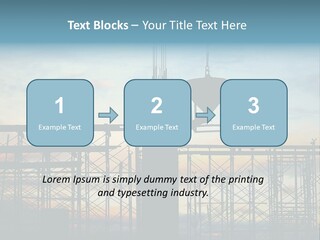 Construction, Pouring Concrete Reinforcement PowerPoint Template