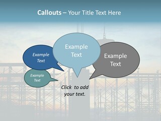 Construction, Pouring Concrete Reinforcement PowerPoint Template