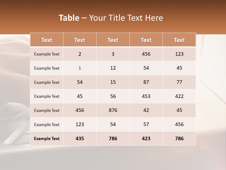 Type Text On The Keyboard PowerPoint Template