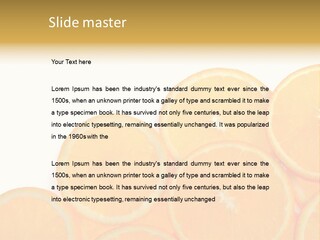 Sliced Orange PowerPoint Template