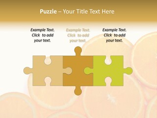 Sliced Orange PowerPoint Template