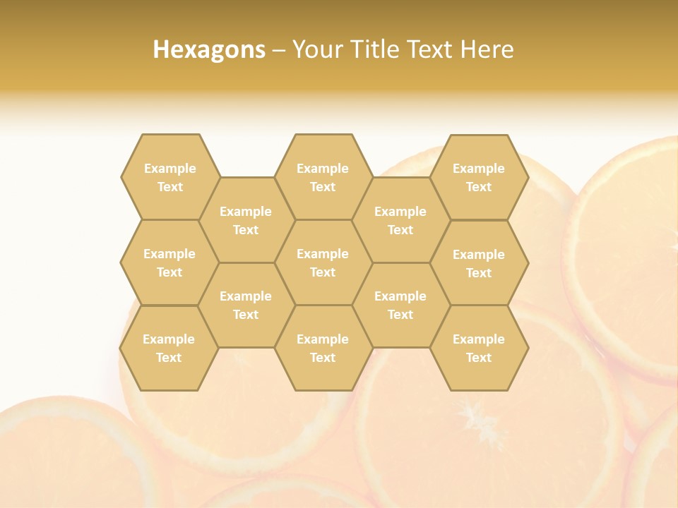 Sliced Orange PowerPoint Template