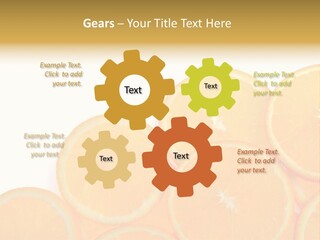 Sliced Orange PowerPoint Template