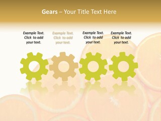 Sliced Orange PowerPoint Template