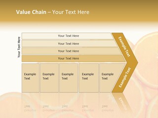 Sliced Orange PowerPoint Template