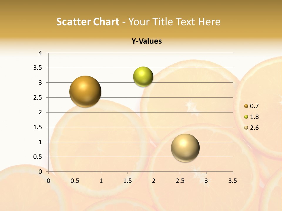 Sliced Orange PowerPoint Template