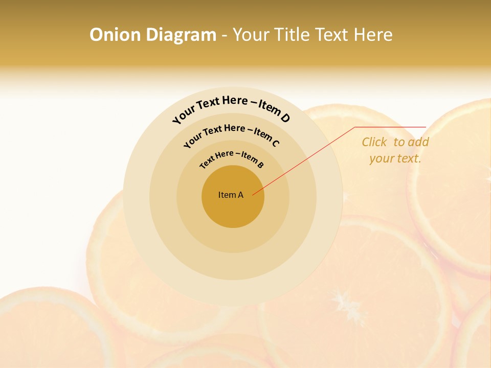 Sliced Orange PowerPoint Template