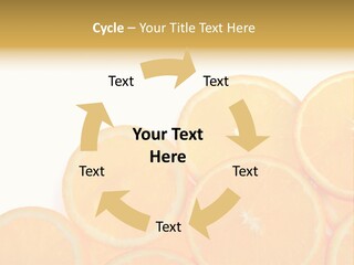 Sliced Orange PowerPoint Template