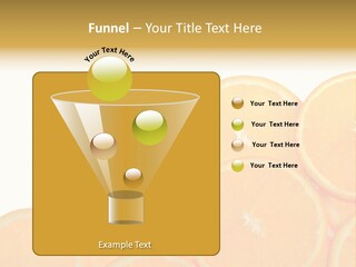 Sliced Orange PowerPoint Template