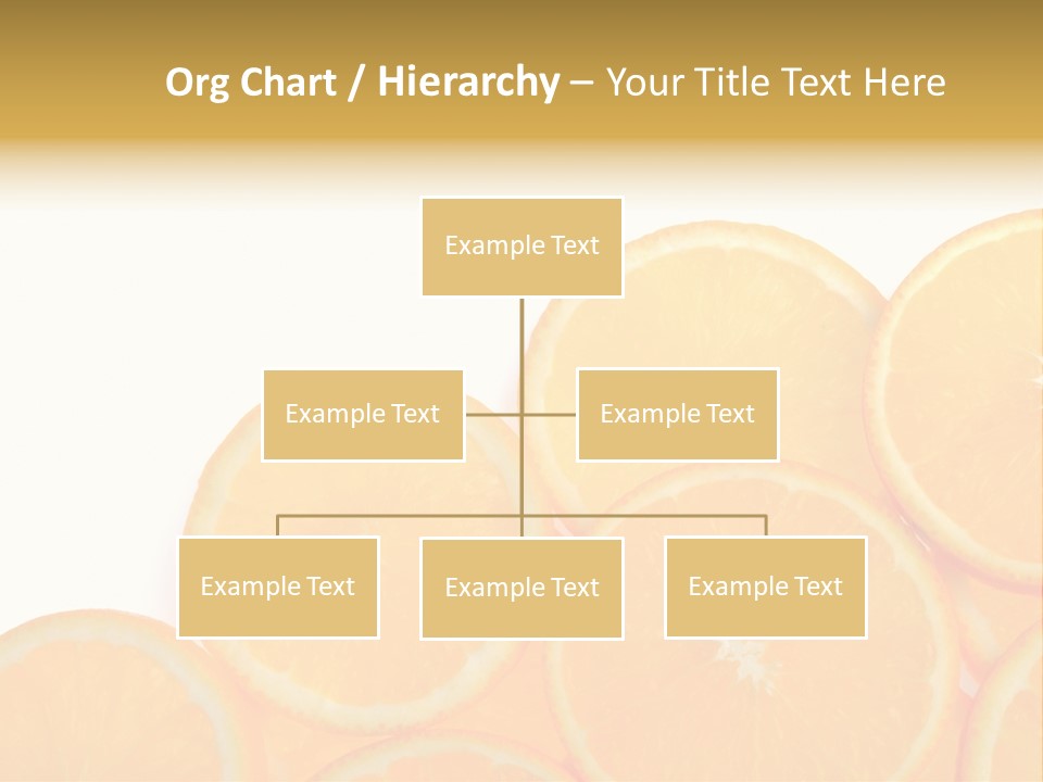 Sliced Orange PowerPoint Template
