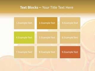 Sliced Orange PowerPoint Template