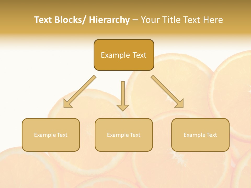 Sliced Orange PowerPoint Template